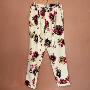 LIKE AN ANGEL FLORAL PANTS SZ L